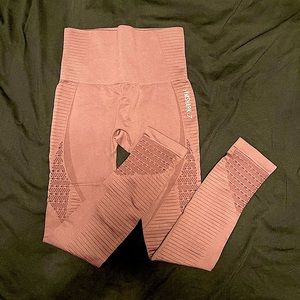 GYMSHARK ENERGY SEAMLESS LEGGINGS FULL LENGTH SIZE XS DARK PURPLE